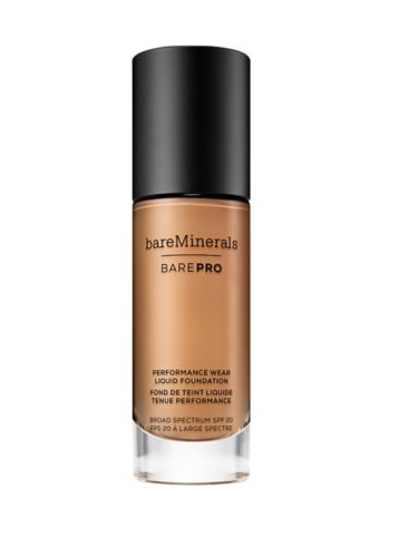bareMinerals BAREPRO performance wear liquid foundation in Latte. I bought this foundation and it gave me flawless coverage. 