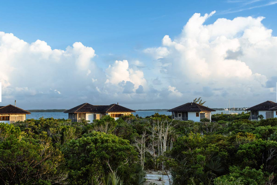 Villas at Kahari Resort in Exuma, The Bahamas.