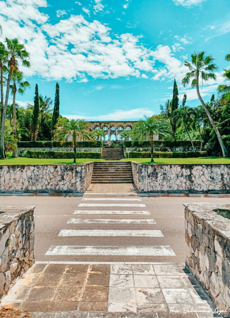 Photo of the French Cloisters on Paradise Island (Photo by This Bahamian Gyal)