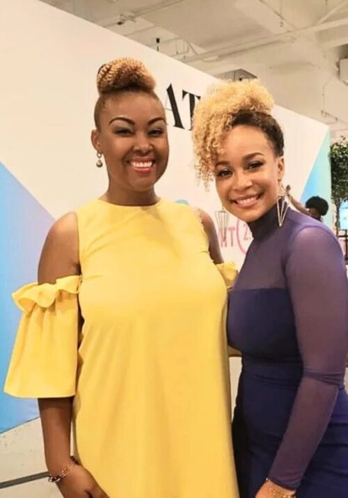 This Bahamian Gyal blogger, Rogan with Morgan Debaun of Summit 21