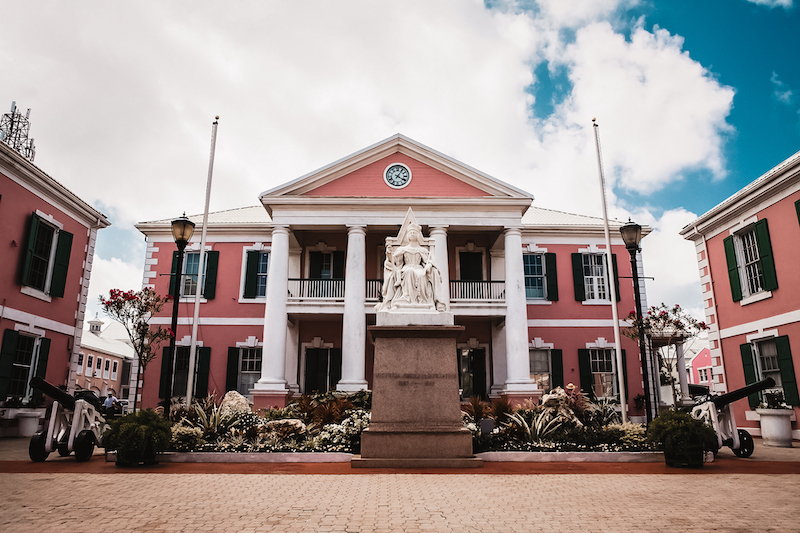 Image of Parliament Square in Nassau, Bahamas