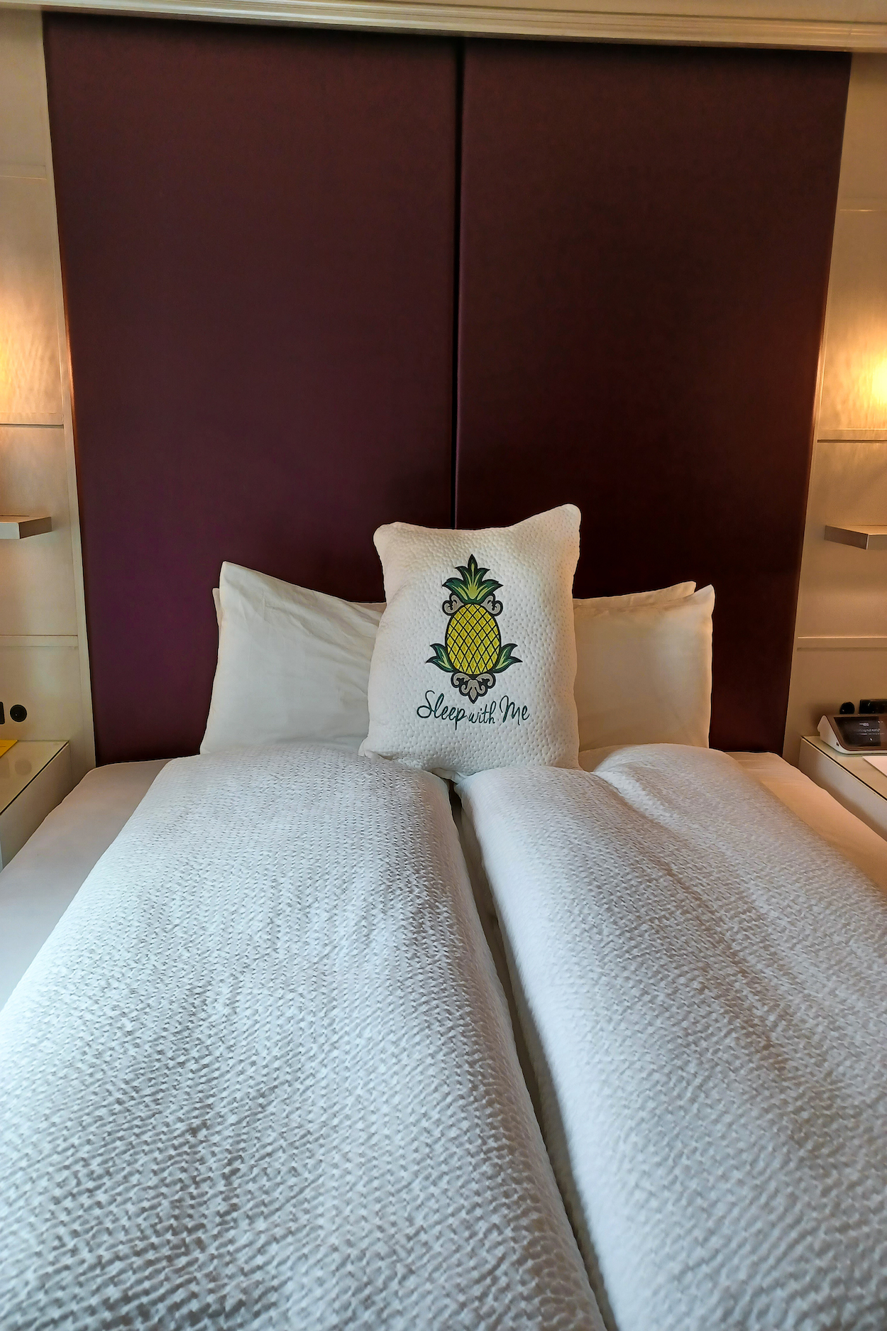 King size bed at StayPineapple New York City