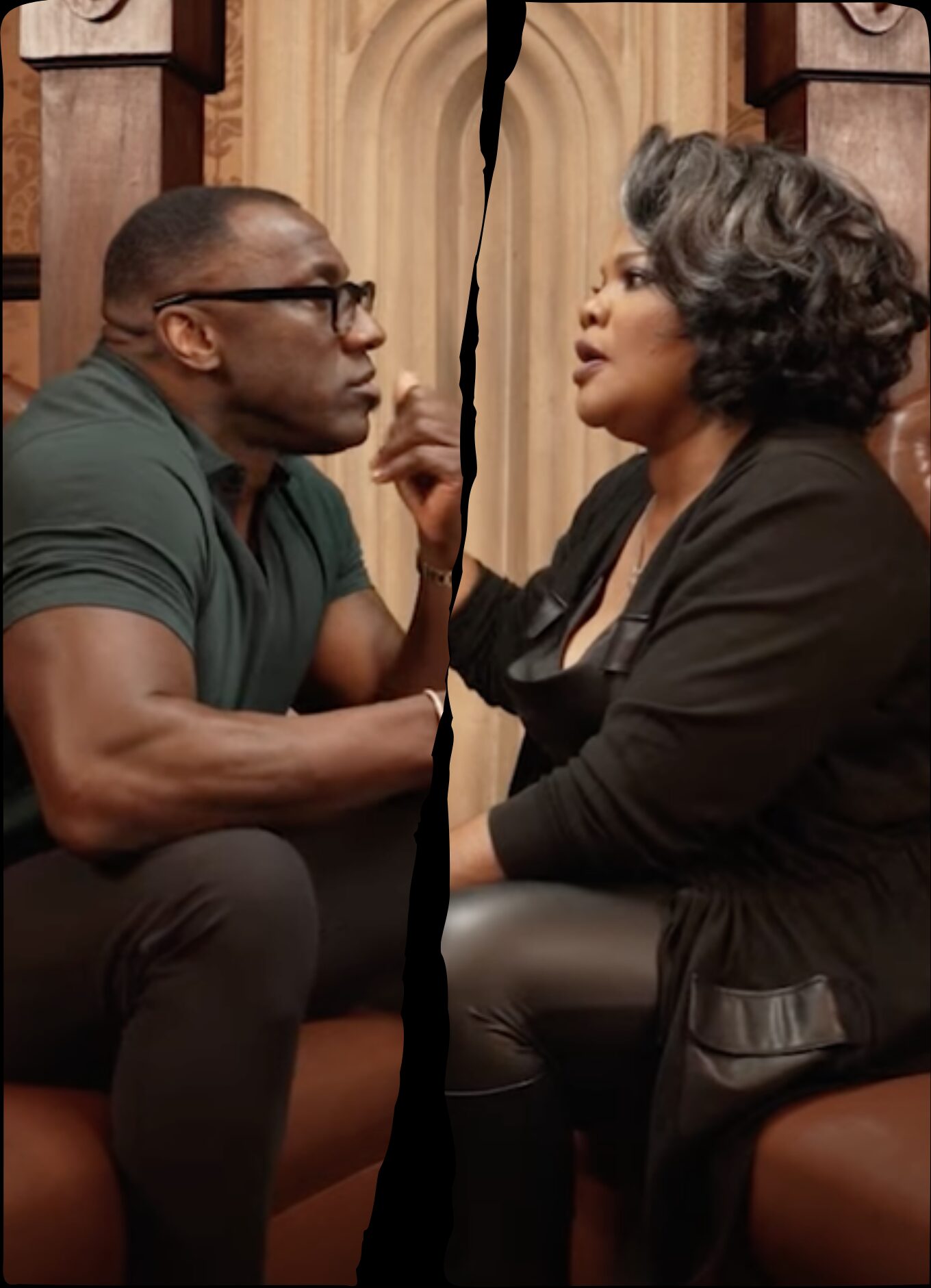 Podcaster, Shannon Sharpe sits opposite Academy Award winning actress, Mo'Nique as she airs her grievances about the entertainment industry.